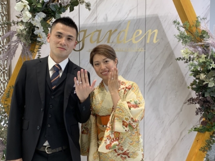京都市｜ハワイアンジュエリー マイレの結婚指輪をご成約いただきました