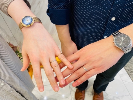 京都市中京区｜世界トップの強度を誇るフィッシャーの結婚指輪をご成約いただきました。