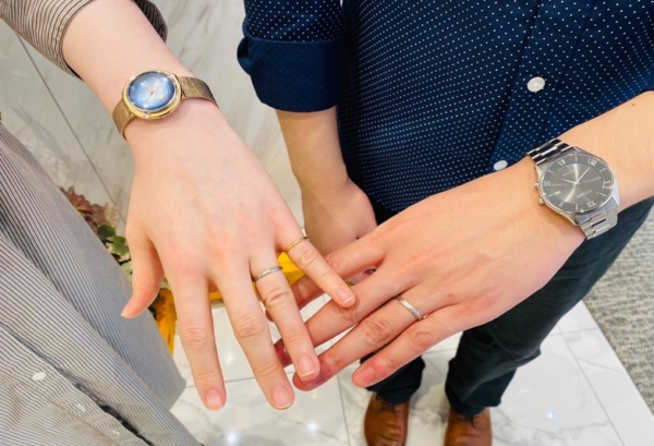 京都市中京区｜世界トップの強度を誇るフィッシャーの結婚指輪をご成約いただきました。