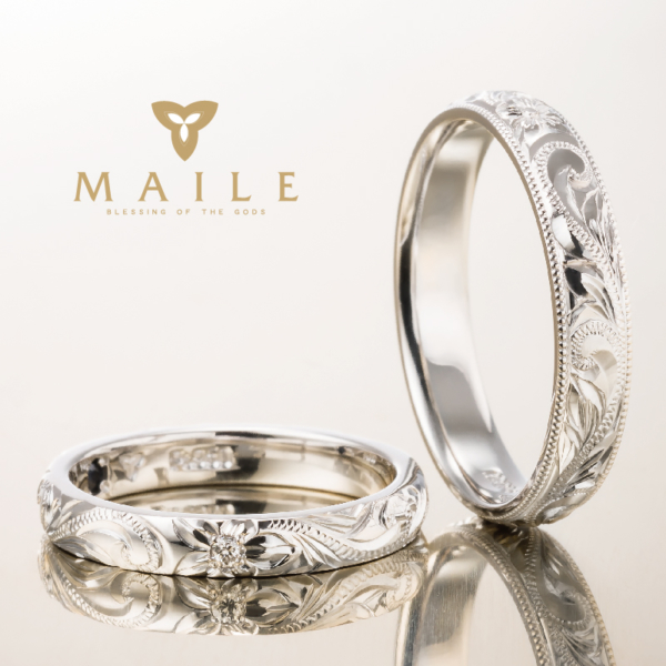 大阪で人気の結婚指輪ブランド　マイレ　ハワイアンジュエリー
