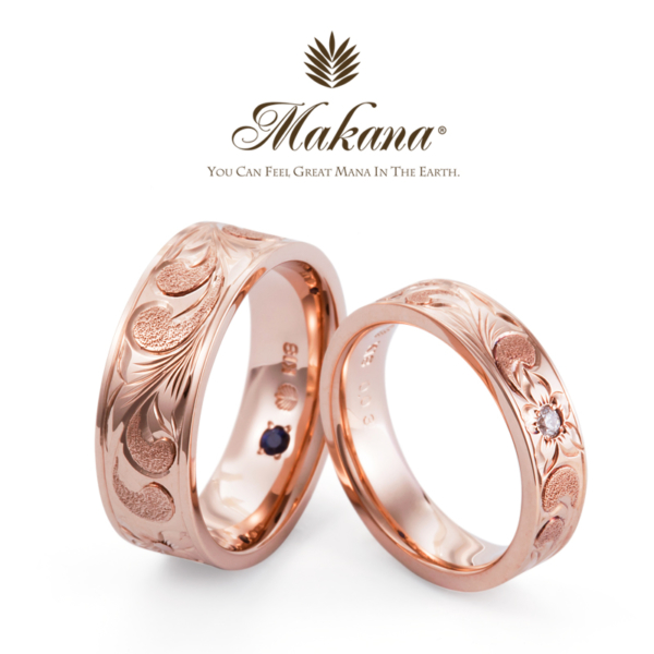 大阪で人気の結婚指輪ブランド　マカナ　ハワイアンジュエリー