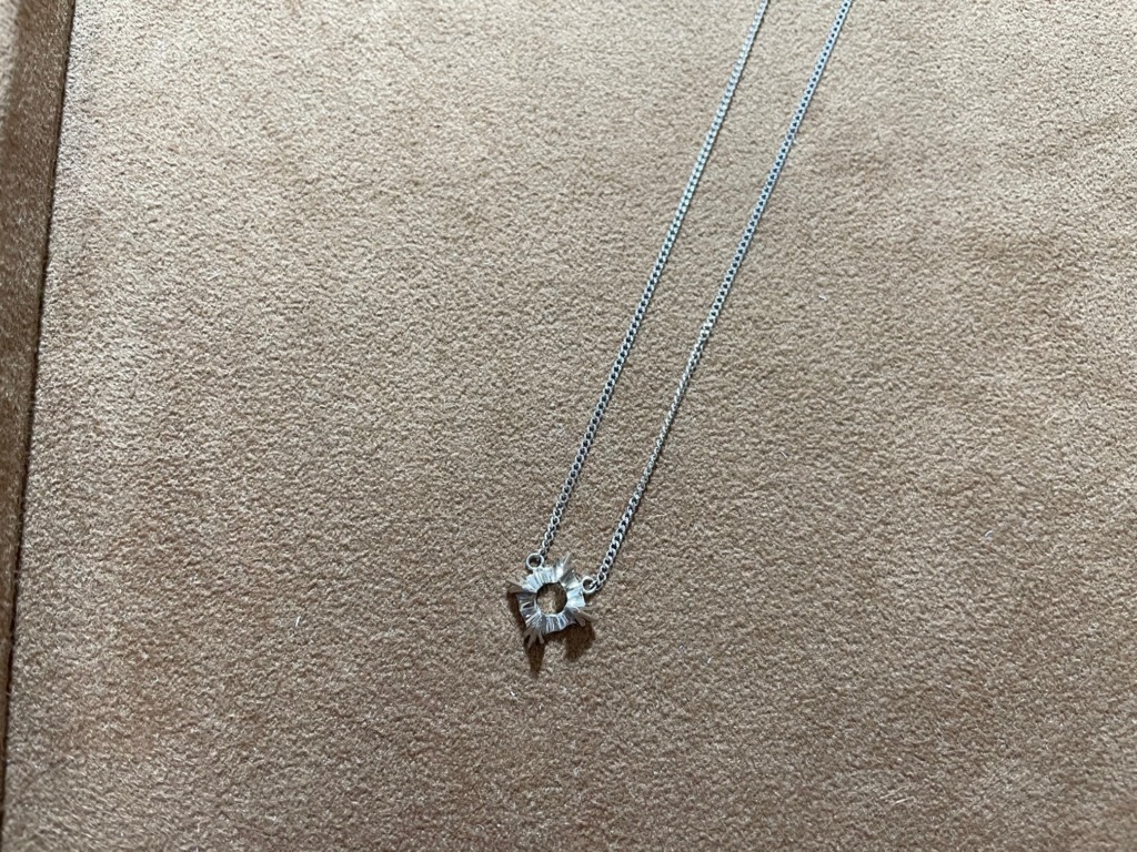 京都市伏見区 祖母のダイヤネックレスを自分用にジュエリーリメイク