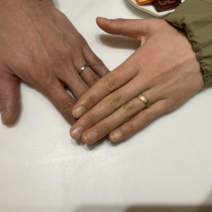 三重県四日市市｜二人の理想を叶えてくれるブランドFISCHER（フィッシャー）の結婚指輪をご成約頂きました
