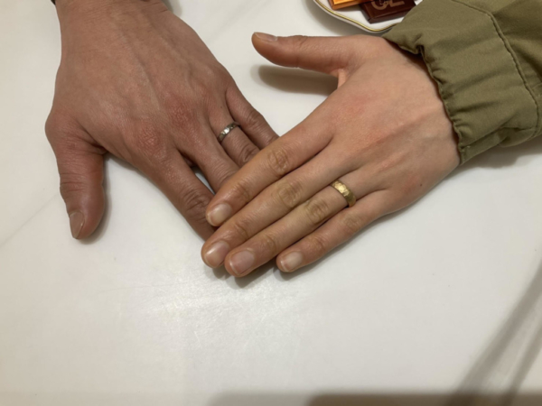 三重県四日市市｜二人の理想を叶えてくれるブランドFISCHER（フィッシャー）の結婚指輪をご成約頂きました