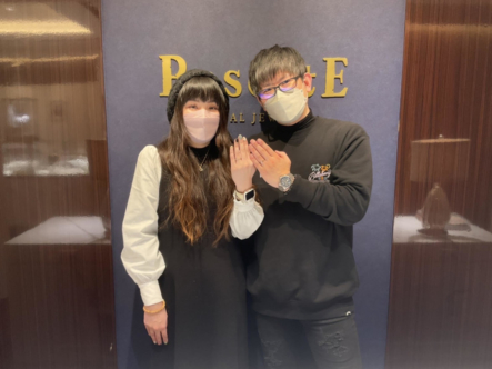 滋賀県東近江市｜アンティーク調ブランド「RosettE（ロゼット）」の結婚指輪をご成約頂きました