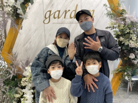 京都府亀岡市 １０周年でフィッシャーの結婚指輪をご成約いただきました