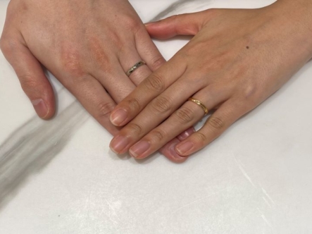 滋賀県草津市｜フィッシャーの結婚指輪をご成約いただきました