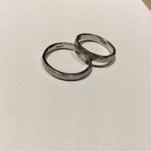 手作り結婚指輪京都プラチナ