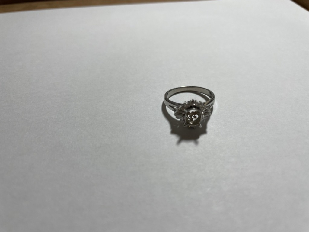 京都市　昔に買ったサファイアの指輪をペンダントトップにジュエリーリフォーム