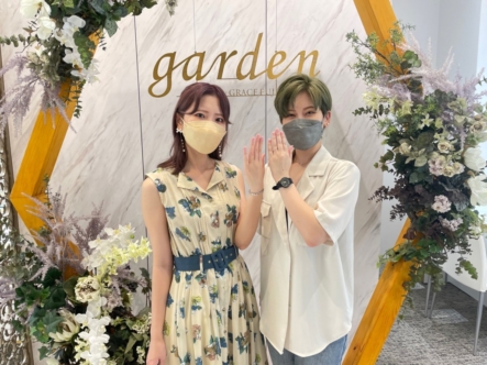 兵庫県宝塚市 ジョワイユの結婚指輪をご成約頂きました