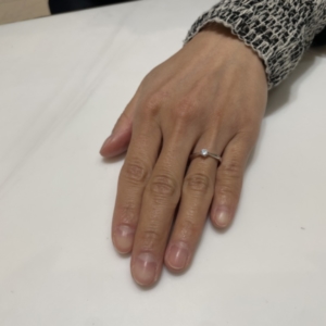 京都市南区｜IDEALの婚約指輪をご成約いただきました