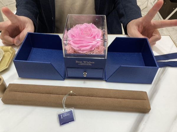滋賀県大津市｜究極の輝きをもつ「IDEALダイヤモンド」の婚約指輪をご成約頂きました