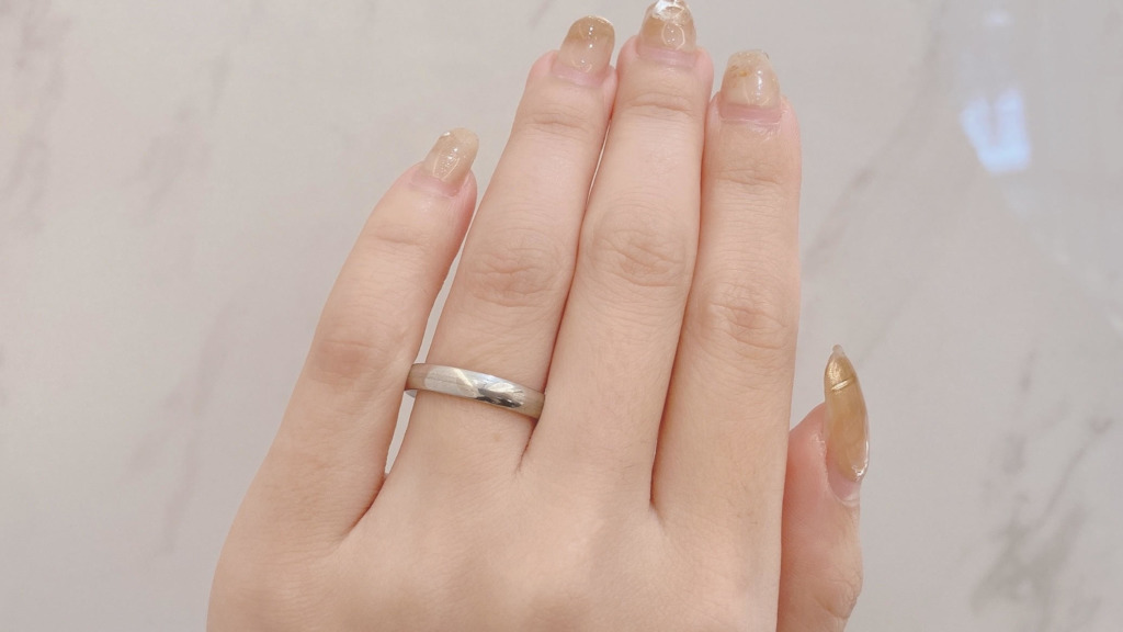 結婚指輪　幅　3.5mm