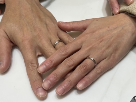 奈良県生駒市｜FISCHERの結婚指輪をご成約いただきました