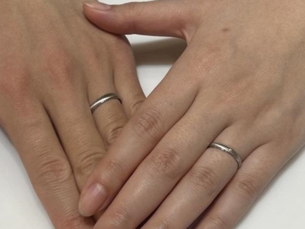 京都市南区｜ドイツ鍛造ブランドFISCHERの結婚指輪をご成約いただきました