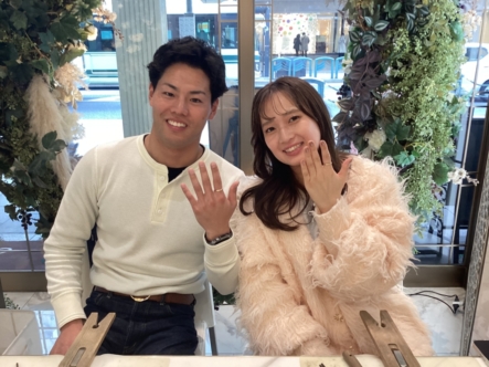 兵庫県小野市よりご来店 garden京都本店の専門ジュエリーショップで手作り指輪・バングル体験