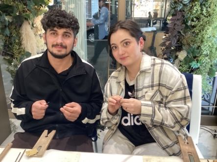 トルコ・フランスより海外のお客様 garden京都本店/四条烏丸手作り指輪工房で手作り指輪体験