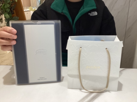 神奈川県横浜市よりプロポーズにタンザニア産の産地証明付きの高品質ダイヤモンドをご成約頂きました